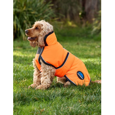 Couverture imperméable chien Weatherbeeta ComFiTec réflechissant 300D Deluxe Orange Couverture imperméable chien Weatherbeeta ComFiTec réflechissant 300D Deluxe Orange