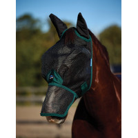 Masque anti-mouches Weatherbeeta ComFiTec Durable mesh avec oreilles et nez Masque anti-mouches Weatherbeeta ComFiTec Durable mesh avec oreilles et nez