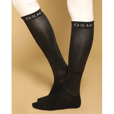 Chaussettes GEM Jelly Noir