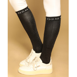 Chaussettes GEM Jelly Noir