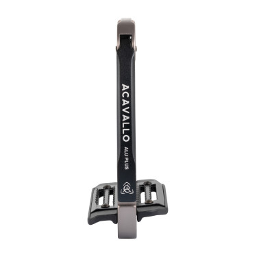 Étriers Arena Aluplus 2.0 Acavallo Titanium / noir Gris