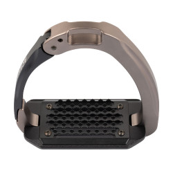 Étriers Arena Aluplus 2.0 Acavallo Titanium / noir Gris