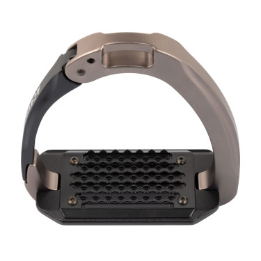 Étriers Arena Aluplus 2.0 Acavallo Titanium / noir Gris