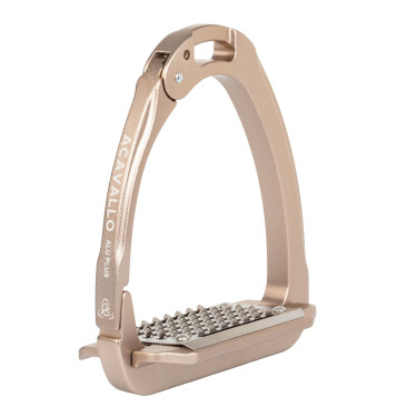 Étriers Arena Aluplus 2.0 Acavallo Rose titanium Étriers Arena Aluplus 2.0 Acavallo Rose titanium