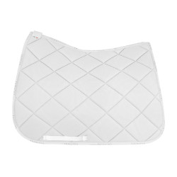 Tapis de dressage Equestro en tissu technique Blanc / blanc