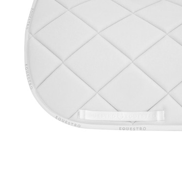 Tapis de dressage Equestro en tissu technique Blanc / blanc