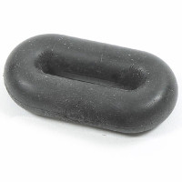 Arrêtoir de martingale silicone Shires Noir