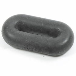 Arrêtoir de martingale silicone Shires Noir