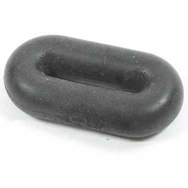 Arrêtoir de martingale silicone Shires Noir