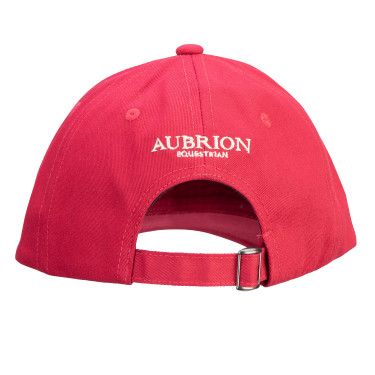Casquette Equestrian Shires Aubrion Mûre Bordeaux