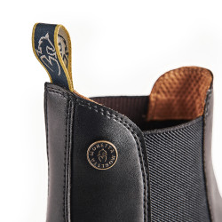 Boots jodhpur synthétiques Alma Shires Moretta Noir