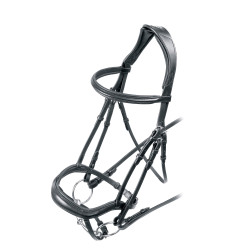 Bridon ergonomique à muserolle française Shires Velociti Rapida Bridon ergonomique à muserolle française Shires Velociti Rapida