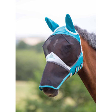 Masque anti mouches avec protection nez Shires FlyGuard Pro Masque anti mouches avec protection nez Shires FlyGuard Pro
