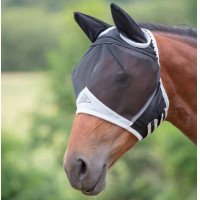 Masque anti mouches oreilles Shires Noir