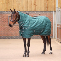 Couverture d'écurie Original 200 + couvre-cou Shires Tempest Émeraude Vert
