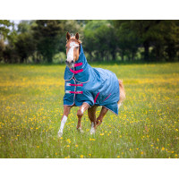 Couverture d'extérieur intégrale Original Lite Shires Tempest Sarcelle Bleu