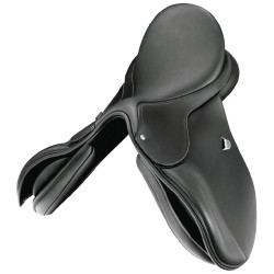 Selle Bates Mixte Cair® troussequin carré Noir Selle Bates Mixte Cair® troussequin carré Noir