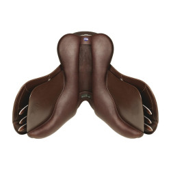 Selle Bates Mixte Cair® troussequin carré Marron
