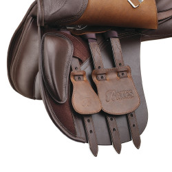 Selle Bates Mixte Cair® troussequin carré Marron