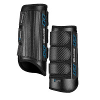 Guêtres de cross Carbon antérieurs Shires Arma