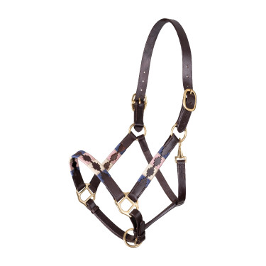 Licol polo en cuir Shires Velociti Gara