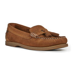 Mocassins Alita Shires Moretta Fauve Marron