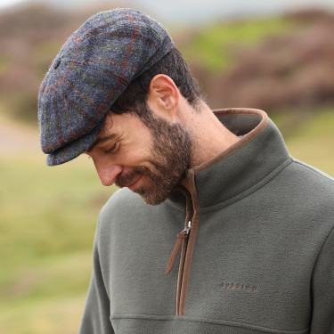 Polaire demi-zip Core homme Shires Aubrion Vert