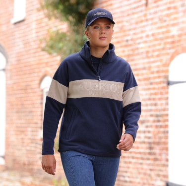 Polaire quart de zip Equestrian Shires Aubrion