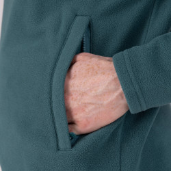 Polaire quart de zip Equestrian Shires Aubrion Thym Vert