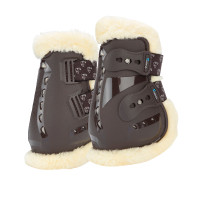 Protège-boulets Carbon Pro SupaFleece Shires Arma Marron