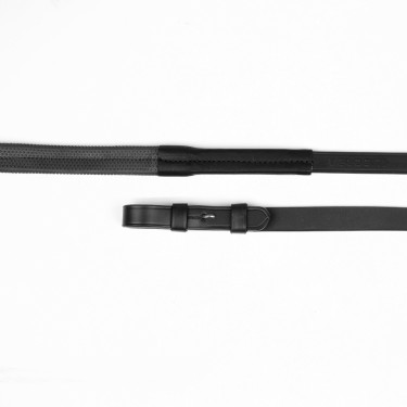 Rênes caoutchouc à insert nylon Shires Velociti Lusso Rênes caoutchouc à insert nylon Shires Velociti Lusso