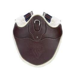 Sangle bavette Elite Shires Velociti Lusso Havane Marron Sangle bavette Elite Shires Velociti Lusso Havane Marron
