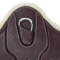 Sangle bavette Elite Shires Velociti Lusso Havane Marron Sangle bavette Elite Shires Velociti Lusso Havane Marron