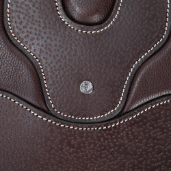 Sangle bavette Elite Shires Velociti Lusso Havane Marron Sangle bavette Elite Shires Velociti Lusso Havane Marron