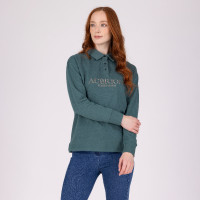 Sweat à boutons Equestrian Shires Aubrion Thym Vert Sweat à boutons Equestrian Shires Aubrion Thym Vert