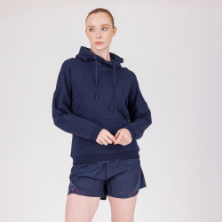 Sweat à capuche React Shires Aubrion Minuit Bleu