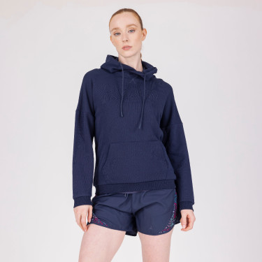 Sweat à capuche React Shires Aubrion Minuit Bleu