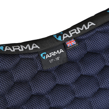 Tapis de selle Air Motion Luxe Shires Arma Marine Bleu marine Tapis de selle Air Motion Luxe Shires Arma Marine Bleu marine