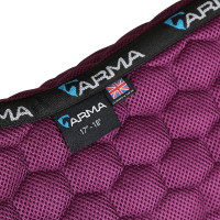Tapis de selle Air Motion Luxe Shires Arma Prune Violet Tapis de selle Air Motion Luxe Shires Arma Prune Violet