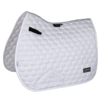 Tapis de selle Air Motion Luxe Shires Arma Blanc