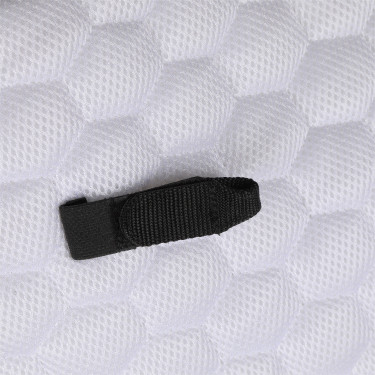 Tapis de selle Air Motion Luxe Shires Arma Blanc