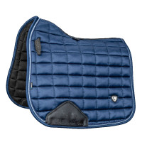 Tapis de selle de dressage Eltar Satin Shires Arma Marine Bleu marine