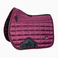 Tapis de selle Eltar Satin Shires Arma Noir cerise