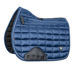 Tapis de selle Eltar Satin Shires Arma Marine Bleu marine