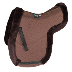 Tapis de selle entièrement doublé Shires Arma Marron