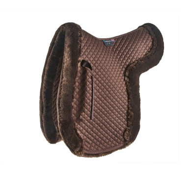 Tapis de selle Working Hunter SupaFleece Shires Arma Marron Tapis de selle Working Hunter SupaFleece Shires Arma Marron