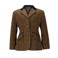 Veste Saratoga enfant Shires Aubrion Carreaux genévrier marine