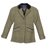 Veste Saratoga enfant Shires Aubrion Carreaux rouge / jaune / bleu Motifs Veste Saratoga enfant Shires Aubrion Carreaux rouge / jaune / bleu Motifs