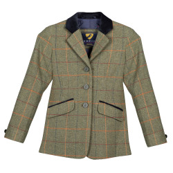 Veste Saratoga enfant Shires Aubrion Carreaux rouge / jaune / bleu Motifs Veste Saratoga enfant Shires Aubrion Carreaux rouge / jaune / bleu Motifs