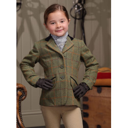 Veste Saratoga enfant Shires Aubrion Carreaux rouge / jaune / bleu Motifs Veste Saratoga enfant Shires Aubrion Carreaux rouge / jaune / bleu Motifs
